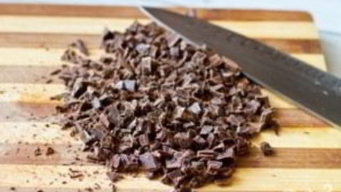 шоколадные маффины с шоколадной крошкой