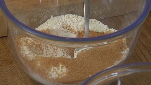 тыквенные маффины с изюмом и имбирем