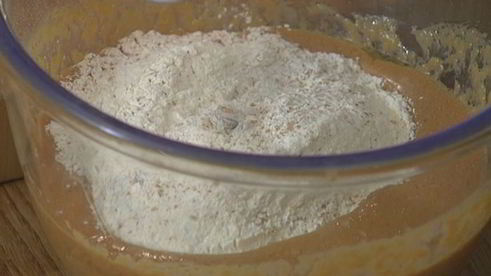 тыквенные маффины с изюмом и имбирем