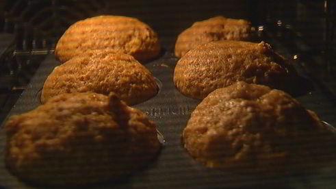 тыквенные маффины с изюмом и имбирем