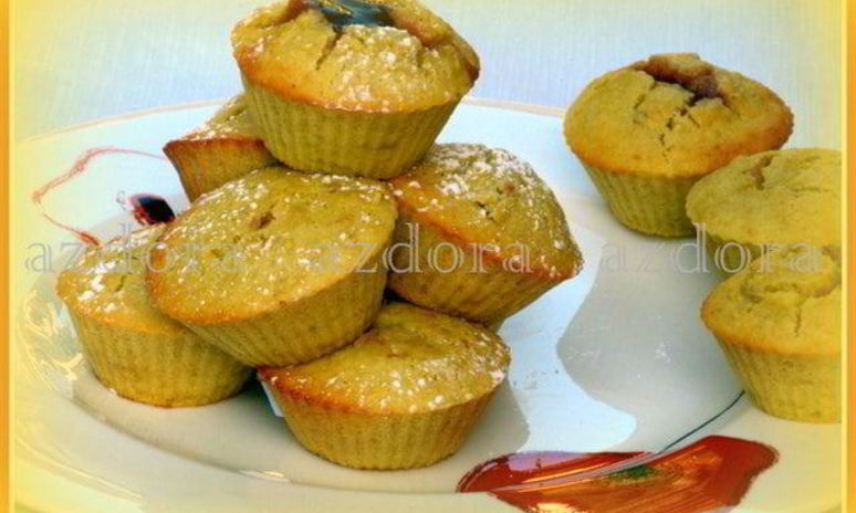 Рецепт яблочных маффинов из рисовой муки