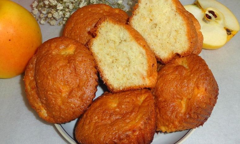 Рецепт яблочных маффинов