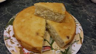 Банановый пирог манник