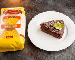 Манник Клюква в шоколаде