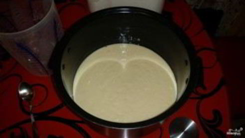 манник на йогурте