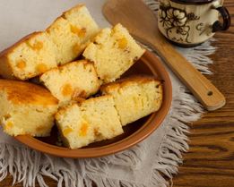 Манник на кефире без яиц