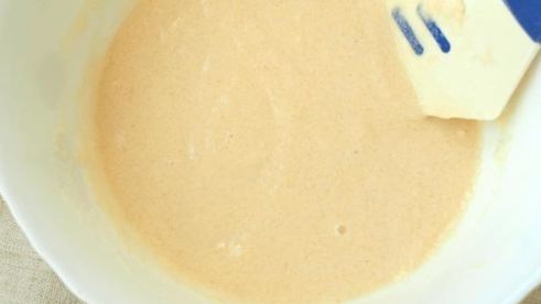 манник на кефире с яблоками