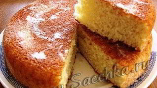 Манник на кефире