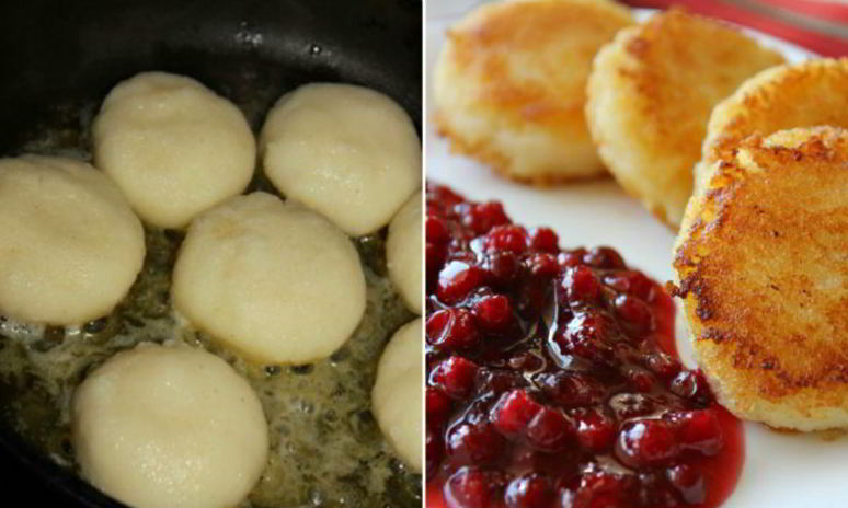 Рецепт манников на сковороде