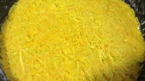 насыпной манник с тыквенной начинкой