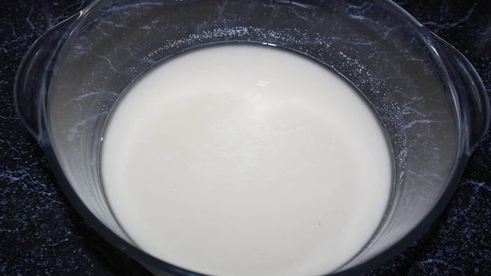 постный манник с лимонной начинкой