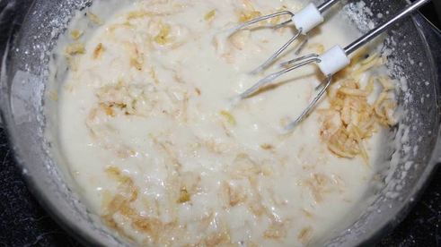 постный манник с лимонной начинкой