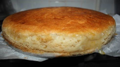 постный манник с лимонной начинкой