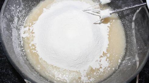 постный манник с лимонной начинкой