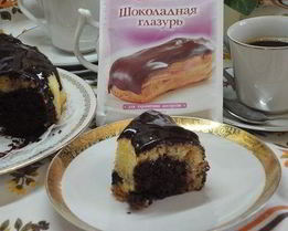 Шоколадно-лимонный манник