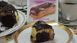 Шоколадно-лимонный манник