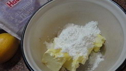 шоколадно-лимонный манник