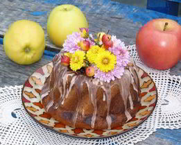 Яблочный манник