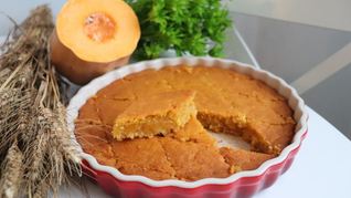 Элементарный постный манник с тыквой и апельсином