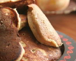 Диетические банановые оладьи