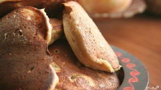 Диетические банановые оладьи