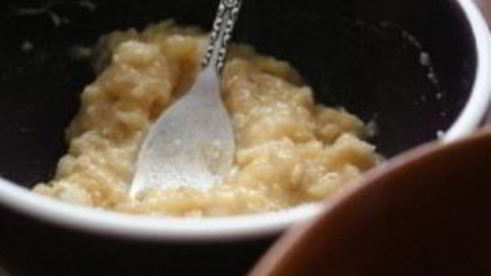 диетические банановые оладьи