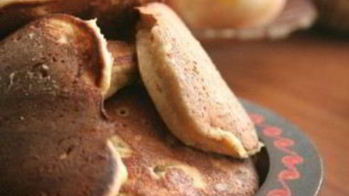 диетические банановые оладьи