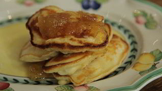 Имбирно-грушевые оладушки