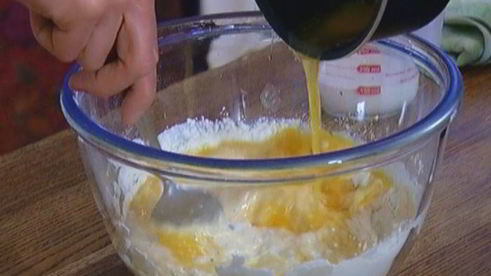 имбирно-грушевые оладушки