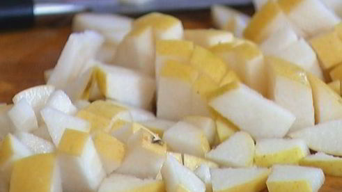 имбирно-грушевые оладушки