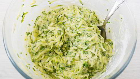 кабачковые оладьи