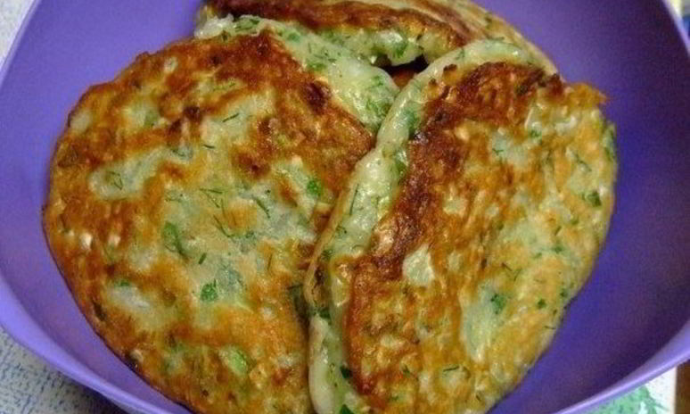 Рецепт капустных оладий на кефире