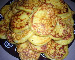 Картофельно-тыквенные оладьи