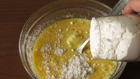 косматице оладьи из цветов черной бузины