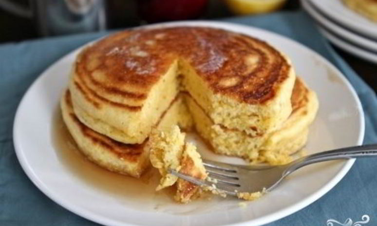 Рецепт кукурузных оладий на кефире