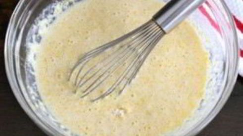 кукурузные оладьи на кефире