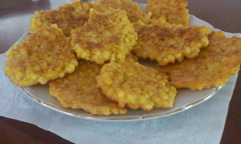 Рецепт кукурузных оладий
