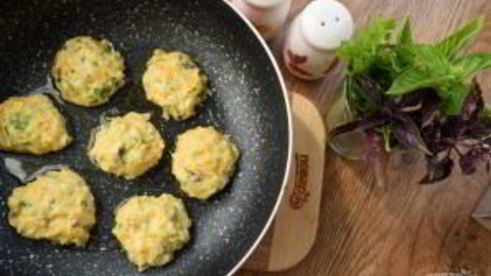 оладьи из кабачков с тыквой в духовке