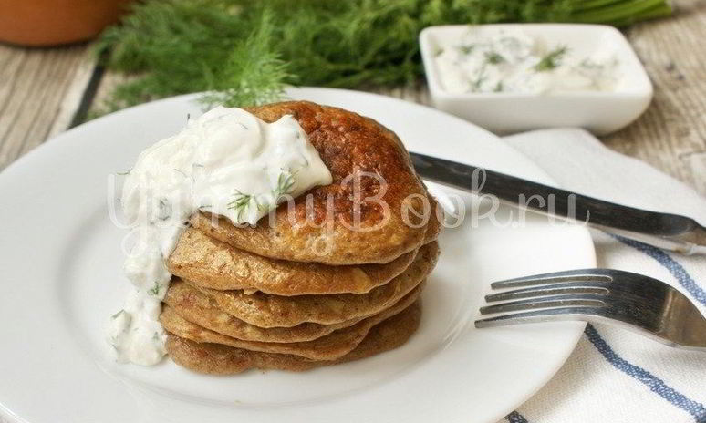 Рецепт оладий из куриной печени