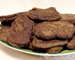 Оладьи из свиной печени