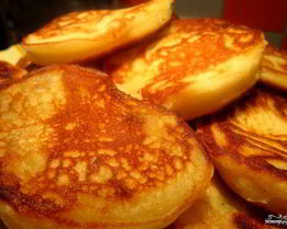 Оладьи из творога и кефира