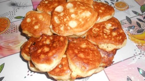 оладьи на кефире без дрожжей пышные