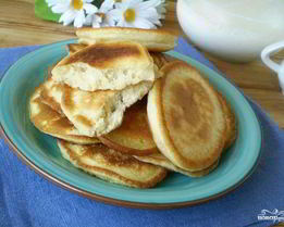 Оладьи на кислом кефире