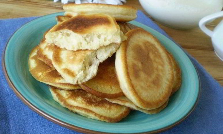 Рецепт оладий на кислом кефире