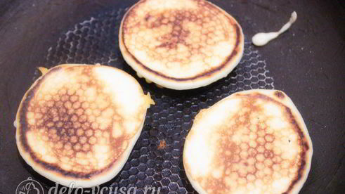 оладьи с грибами