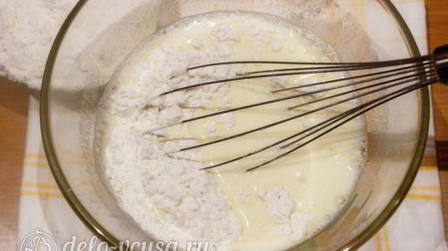 оладьи с грибами