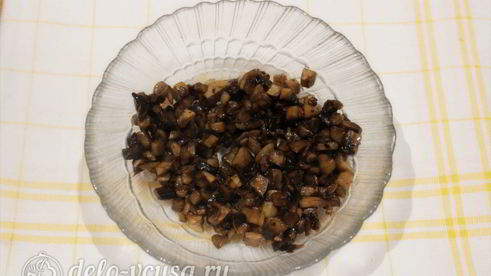 оладьи с грибами