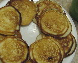 Оладьи с начинкой