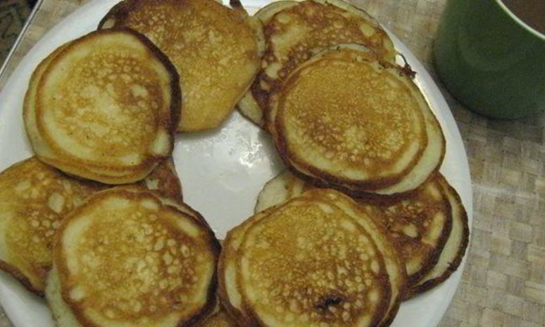 Рецепт оладий с начинкой