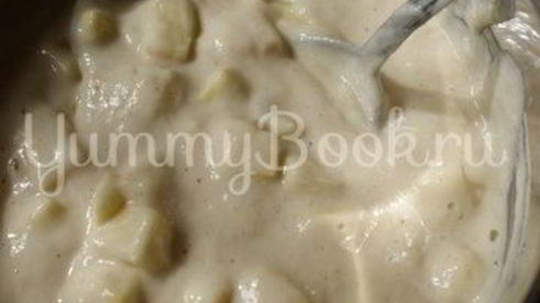 оладьи с яблоком